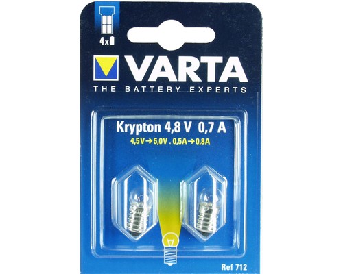 Bec 712 4,8V 0,7A Varta